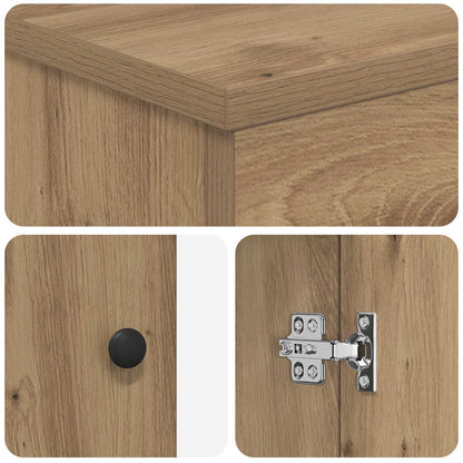 Bathroom Cabinet Artisan Oak 54 x 41 x 70 cm Engineered Wood