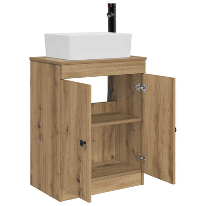 Bathroom Vanity with Sink Artisan Oak 54 x 35 x 83 cm