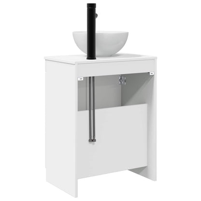 Bathroom Vanity with Sink White 54 x 35 x 83 cm Engineered Wood