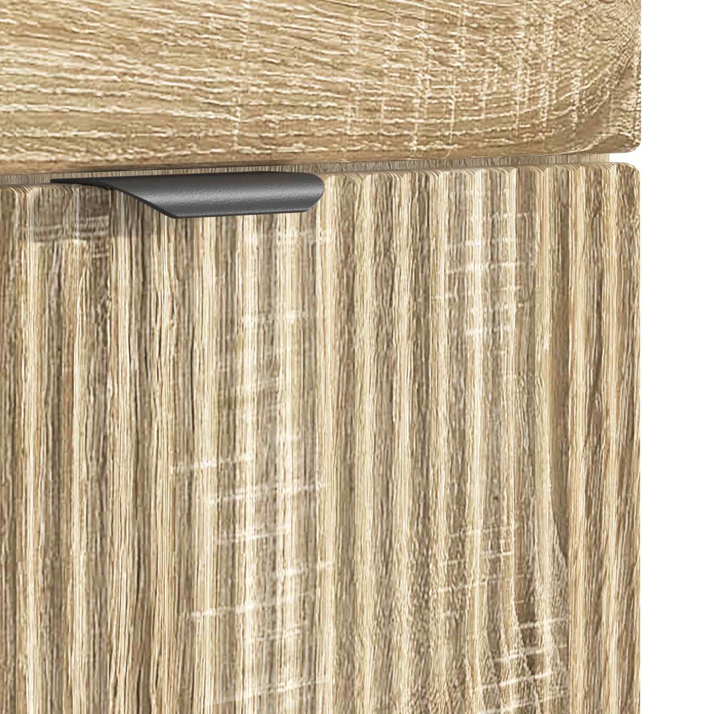 Bathroom Vanity with Sink Sonoma Oak 54 x 35 x 83 cm