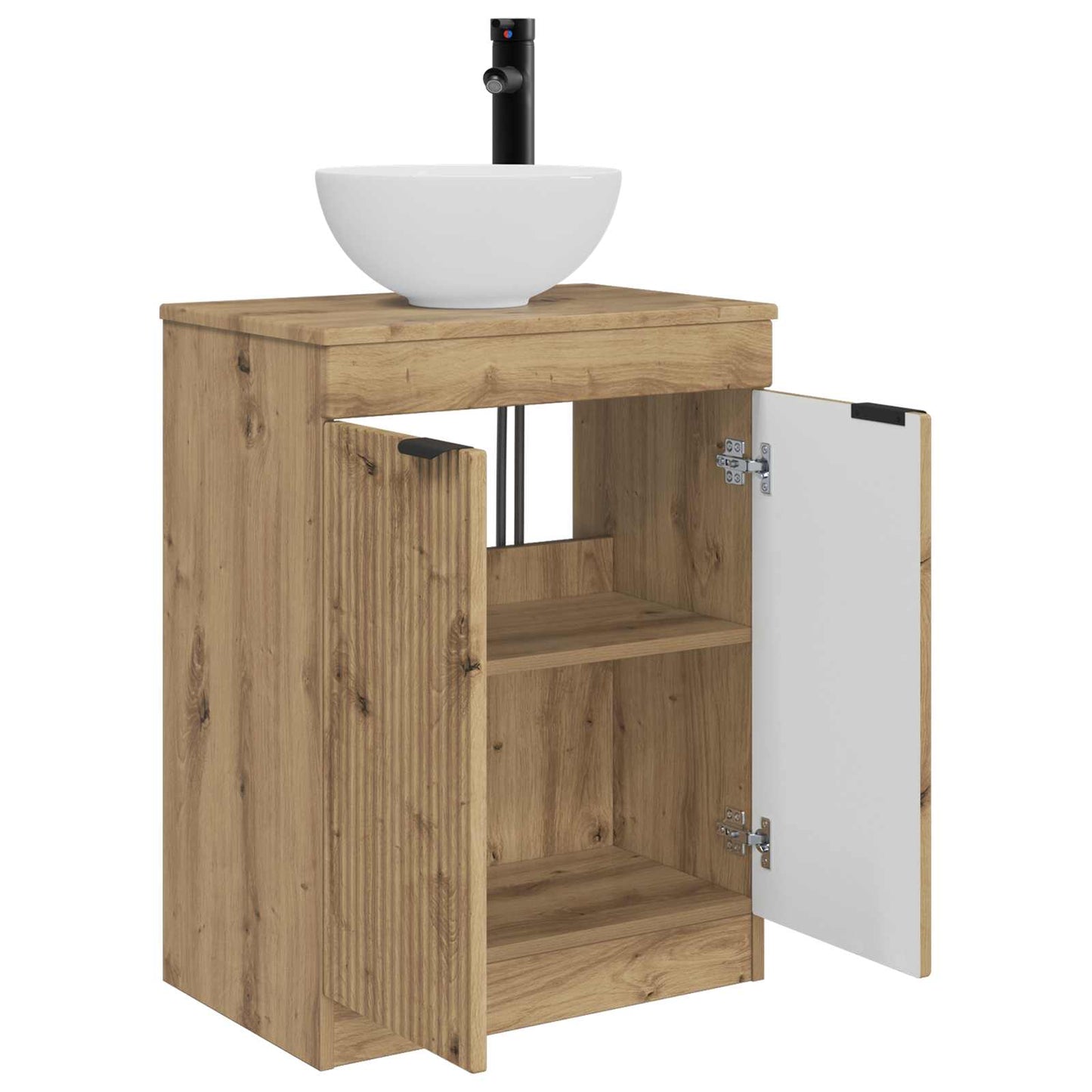Bathroom Vanity with Sink Artisan Oak 54 x 35 x 83 cm