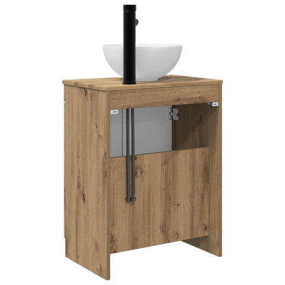 Bathroom Vanity with Sink Artisan Oak 54 x 35 x 83 cm