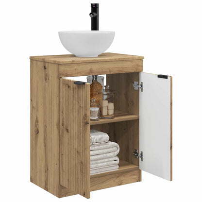 Bathroom Vanity with Sink Artisan Oak 54 x 35 x 83 cm
