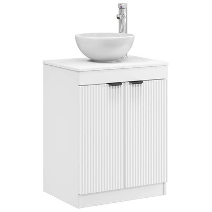 Bathroom Cabinet White 54 x 41 x 70 cm Engineered Wood