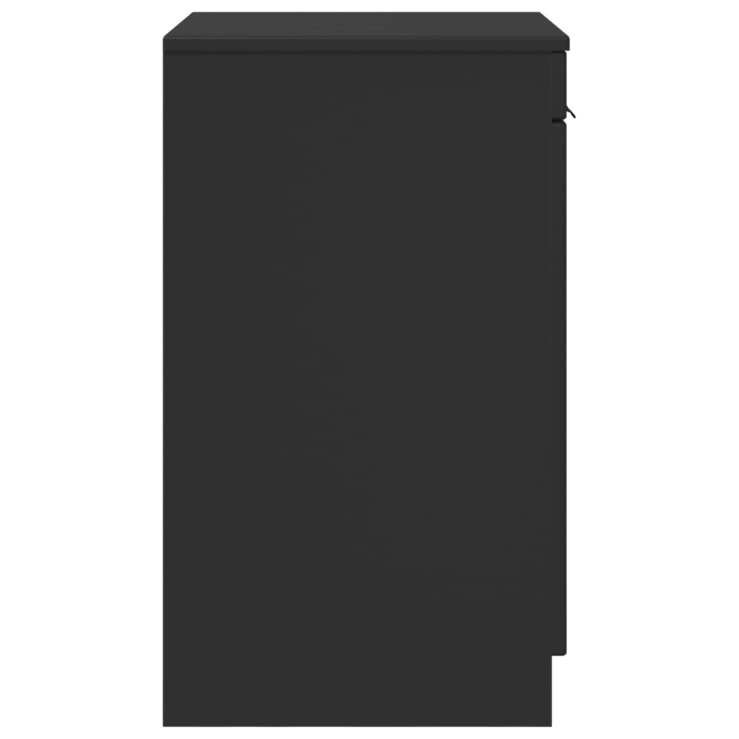Bathroom Cabinet Black 54 x 41 x 70 cm Engineered Wood