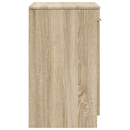 Bathroom Cabinet Sonoma Oak 54 x 41 x 70 cm Engineered Wood