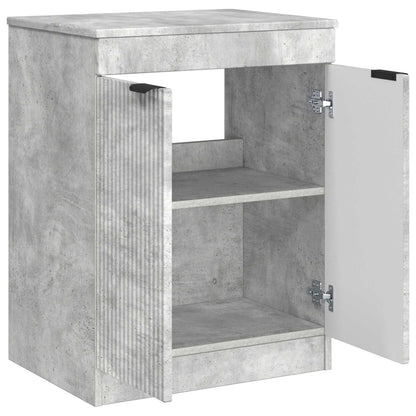 Bathroom Cabinet Concrete Grey 54 x 41 x 70 cm Engineered Wood