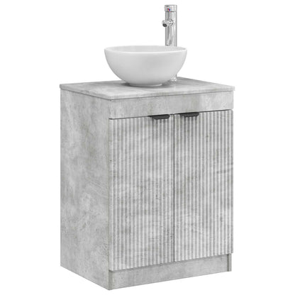 Bathroom Cabinet Concrete Grey 54 x 41 x 70 cm Engineered Wood