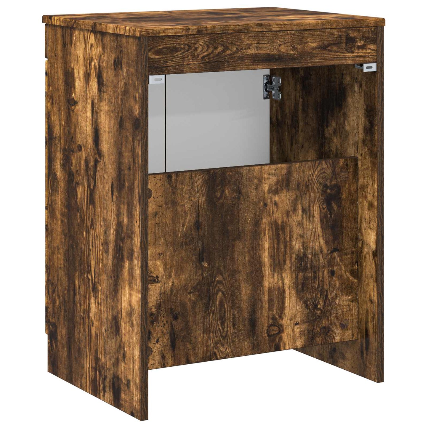 Bathroom Cabinet Smoked Oak 54 x 41 x 70 cm Engineered Wood