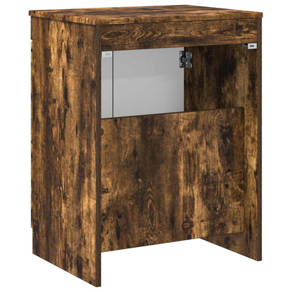 Bathroom Cabinet Smoked Oak 54 x 41 x 70 cm Engineered Wood