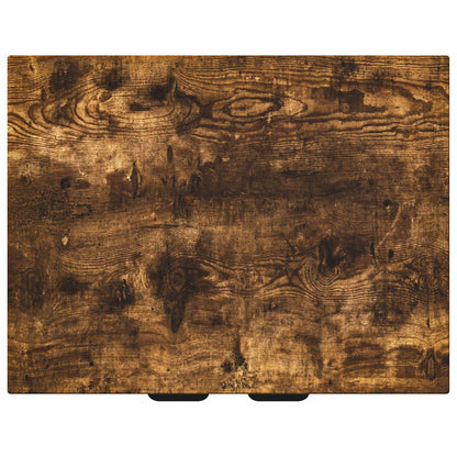 Bathroom Cabinet Smoked Oak 54 x 41 x 70 cm Engineered Wood