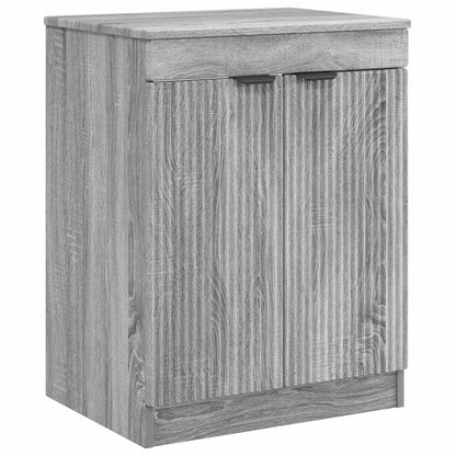 Bathroom Cabinet Grey Sonoma 54 x 41 x 70 cm Engineered Wood