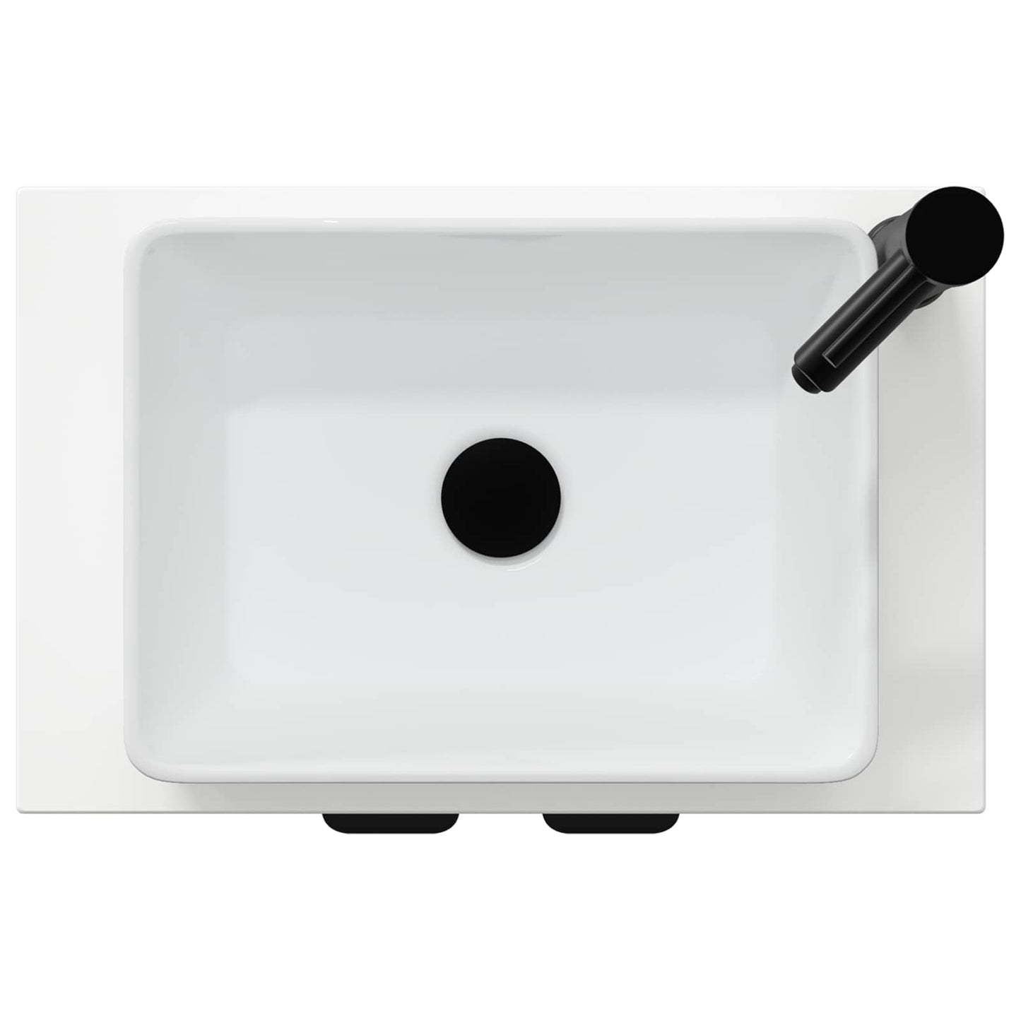 Bathroom Vanity with Sink White 54 x 35 x 83 cm Engineered Wood