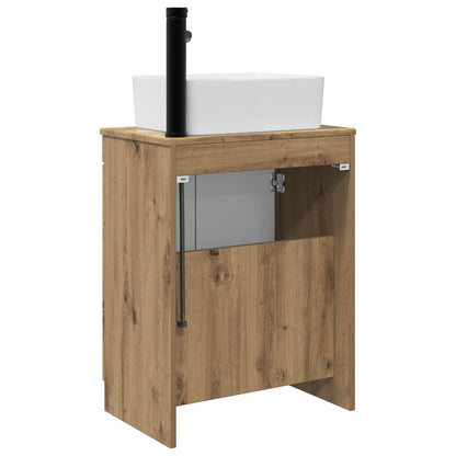 Bathroom Vanity with Sink Artisan Oak 54 x 35 x 83 cm