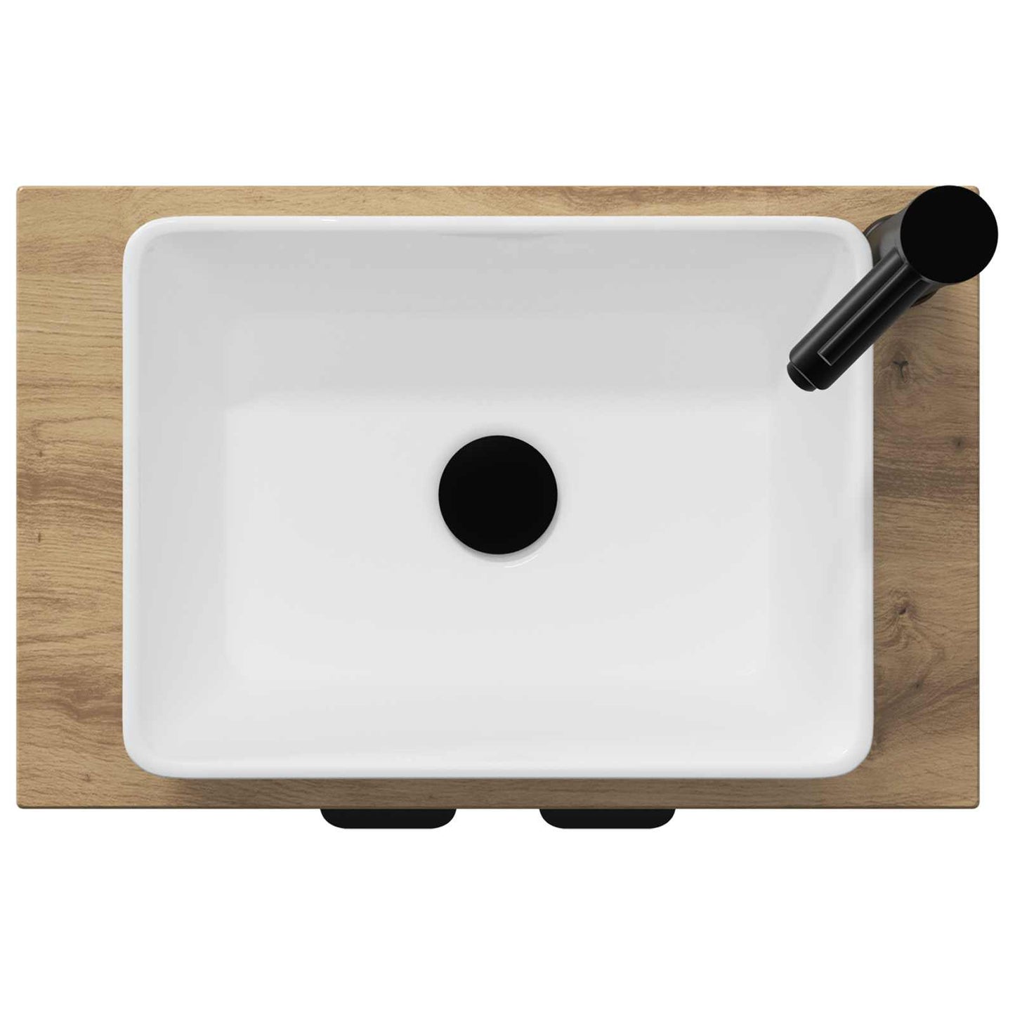Bathroom Vanity with Sink Artisan Oak 54 x 35 x 83 cm