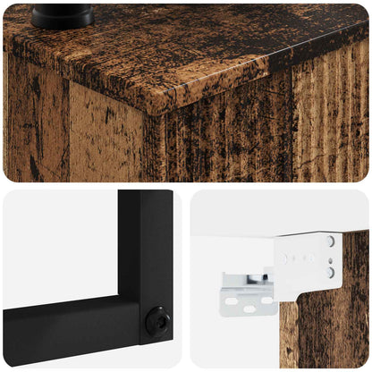Wall-Mounted Wash Basin Old Wood 40 x 35 x 39 cm