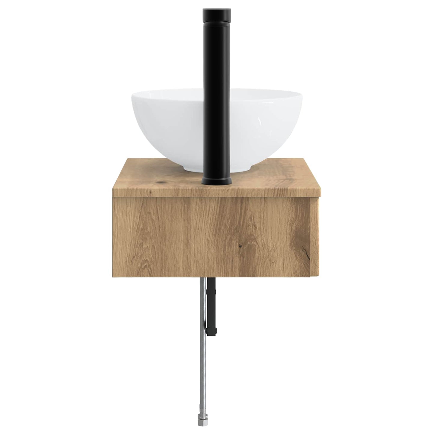 Wall-Mounted Wash Basin Artisan Oak 40 x 35 x 39 cm