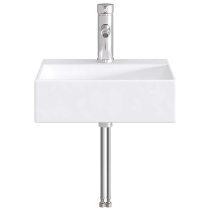 Bathroom Wash Basin Chrome 39 x 30.5 x 12.5 cm Metal