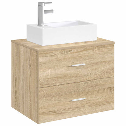 Bathroom Wash Basin Chrome 45.5 x 25.5 x 13 cm Metal