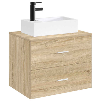 Bathroom Wash Basin Matte Black 45.5 x 25.5 x 13 cm Metal