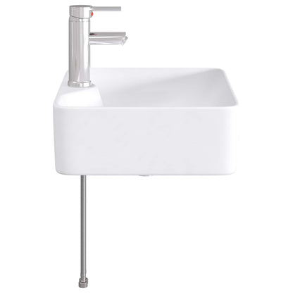 Bathroom Wash Basin Chrome 48.5 x 37.5 x 13 cm Metal