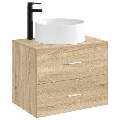 Bathroom Wash Basin Matte Black 40.5 x 40.5 x 15.5 cm Metal