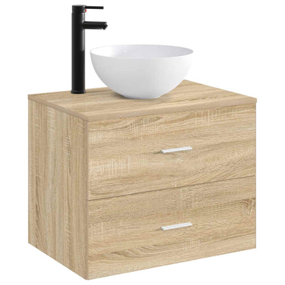 Bathroom Wash Basin Matte Black 35.5 x 35.5 x 14.5 cm Metal