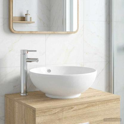 Bathroom Wash Basin Chrome 44 x 44 x 16 cm Metal