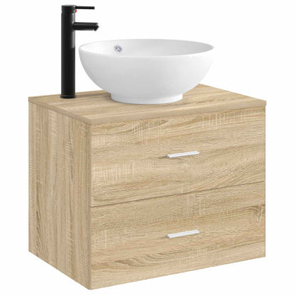 Bathroom Wash Basin Matte Black 44 x 44 x 16 cm Metal