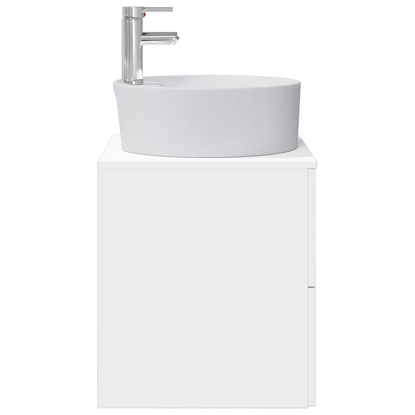 Wall-Mounted Sink Vanity White 49.5 x 44.5 x 65 cm