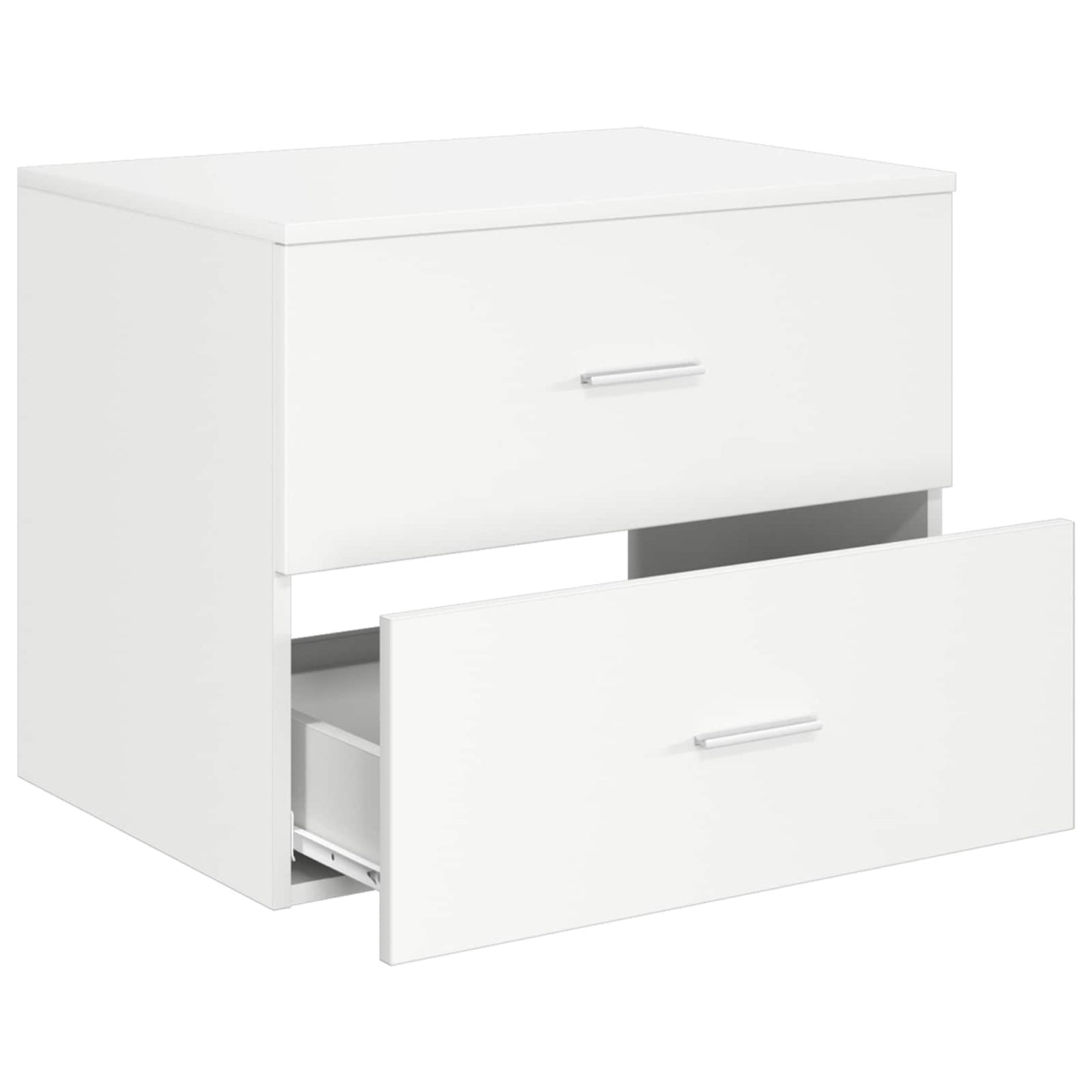 Wall-Mounted Bathroom Cabinet White 62.5 x 44.5 x 50 cm