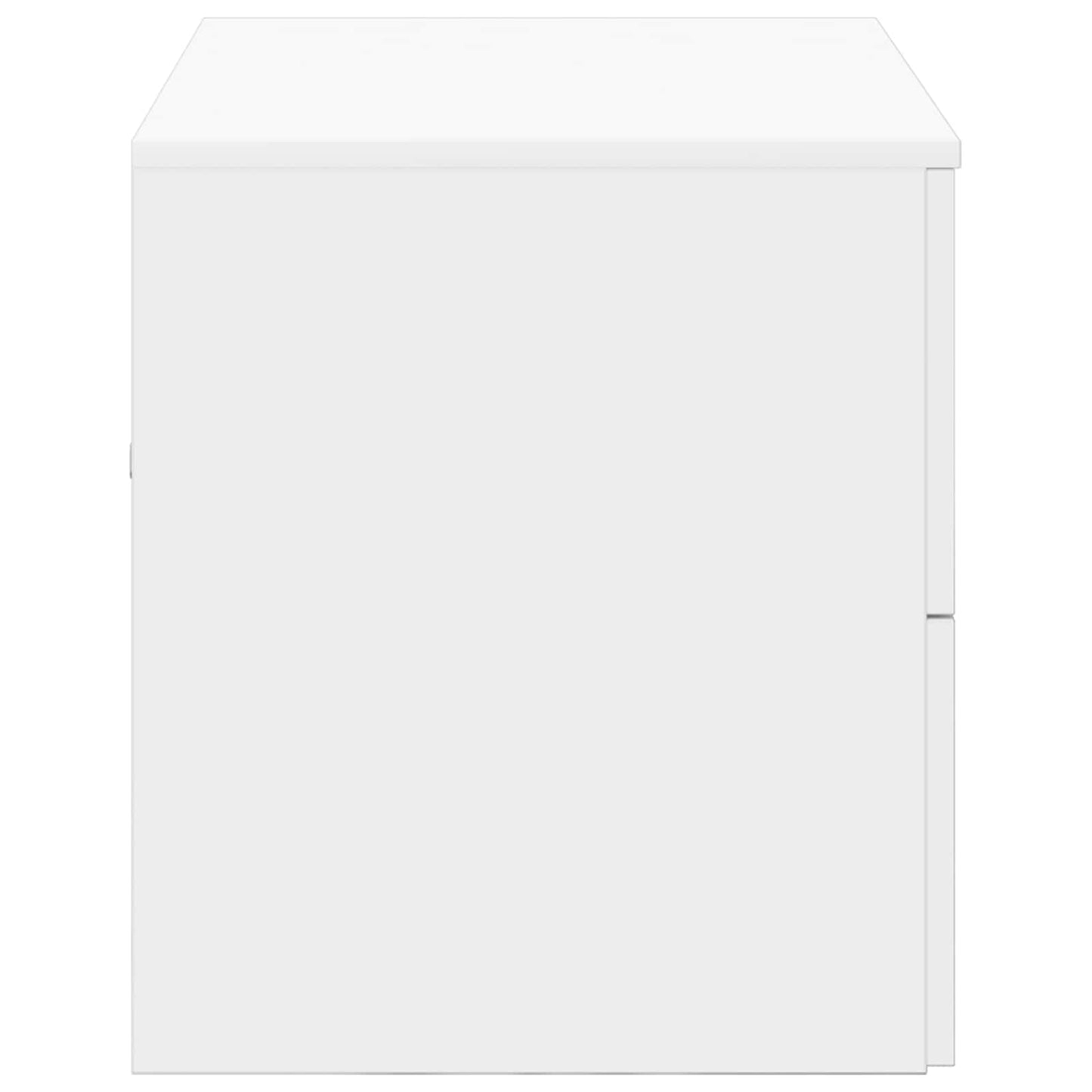 Wall-Mounted Bathroom Cabinet White 62.5 x 44.5 x 50 cm