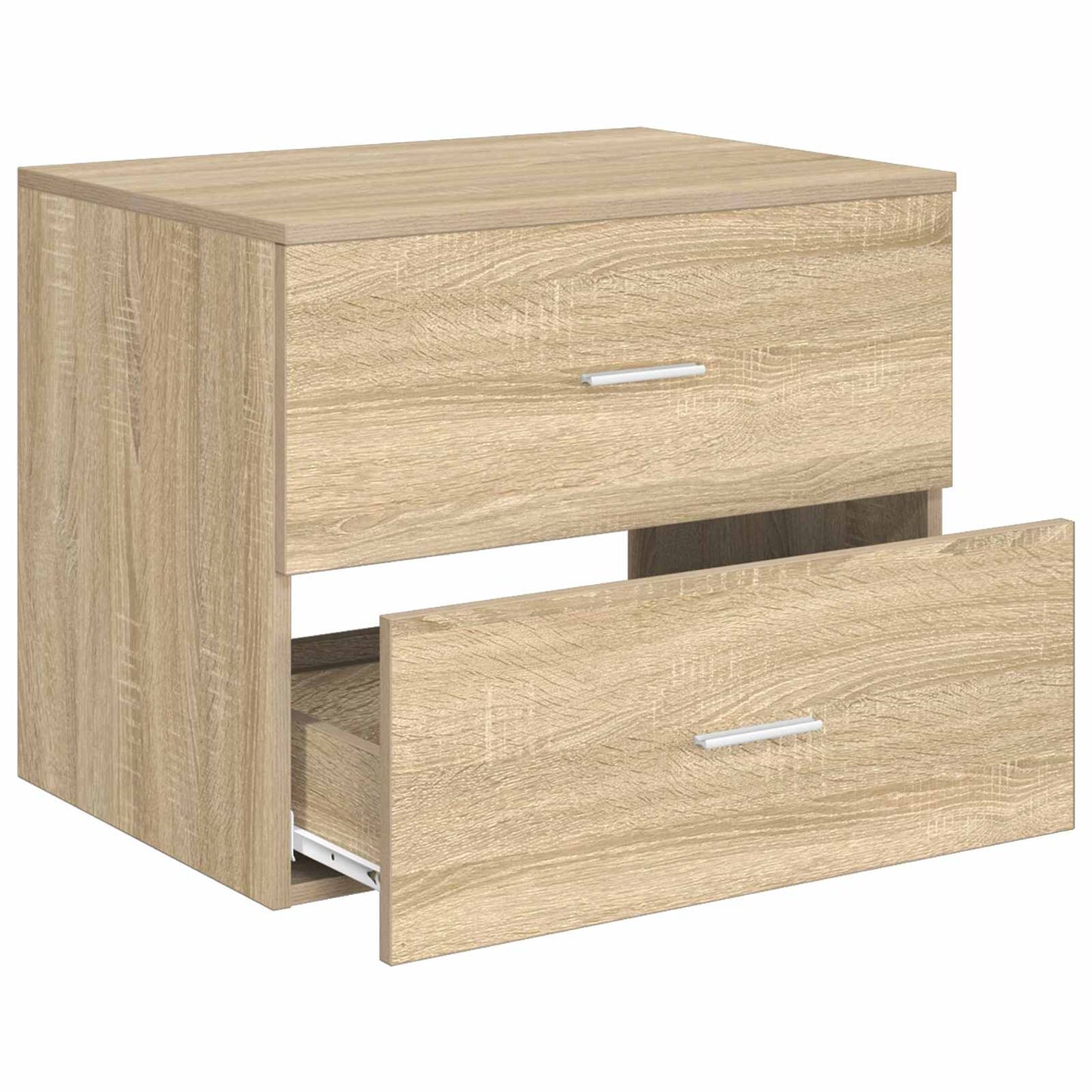 Wall-Mounted Bathroom Cabinet Sonoma Oak 62.5 x 44.5 x 50 cm