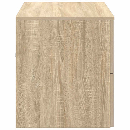 Wall-Mounted Bathroom Cabinet Sonoma Oak 62.5 x 44.5 x 50 cm