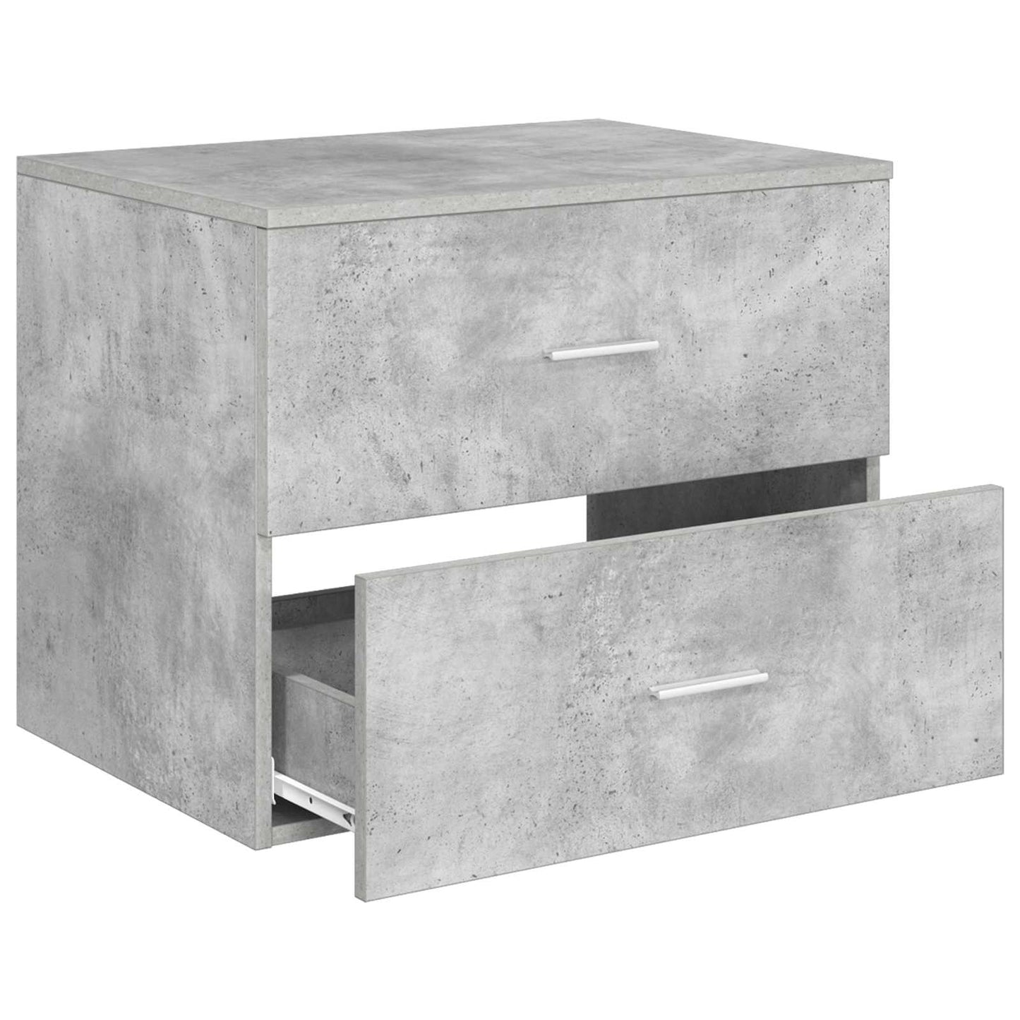 Wall-Mounted Bathroom Cabinet Concrete Grey 62.5 x 44.5 x 50 cm