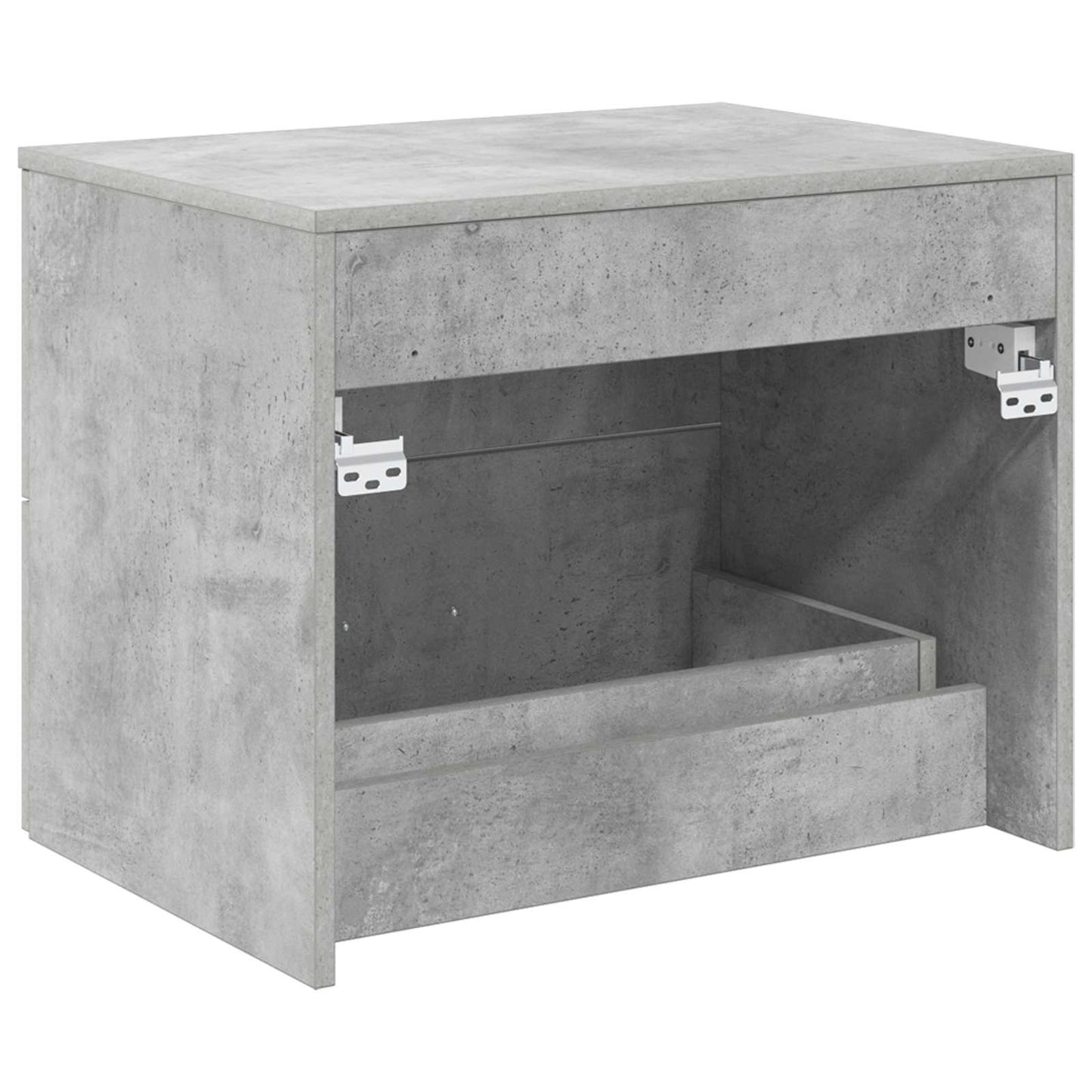 Wall-Mounted Bathroom Cabinet Concrete Grey 62.5 x 44.5 x 50 cm