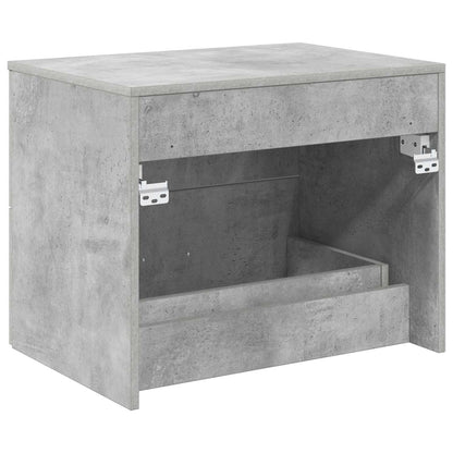 Wall-Mounted Bathroom Cabinet Concrete Grey 62.5 x 44.5 x 50 cm