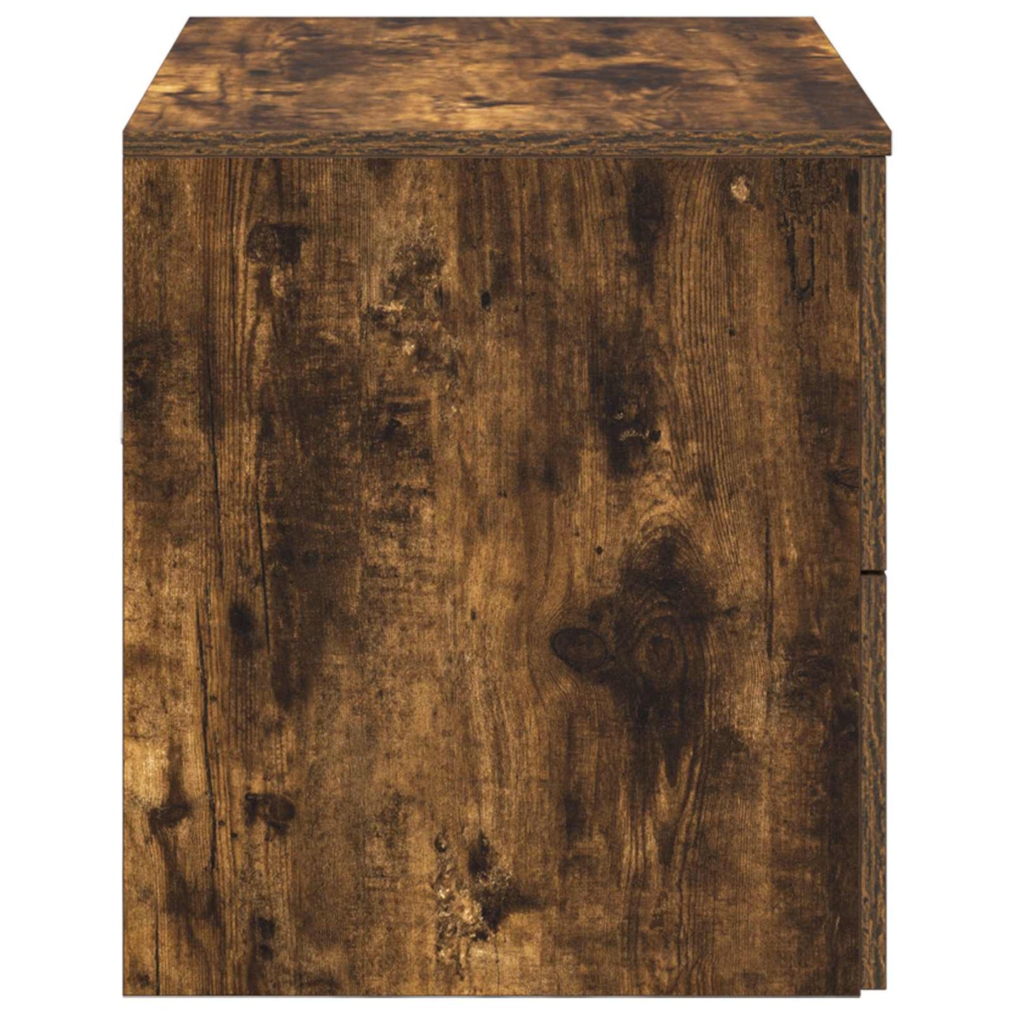 Wall-Mounted Bathroom Cabinet Smoked Oak 62.5 x 44.5 x 50 cm