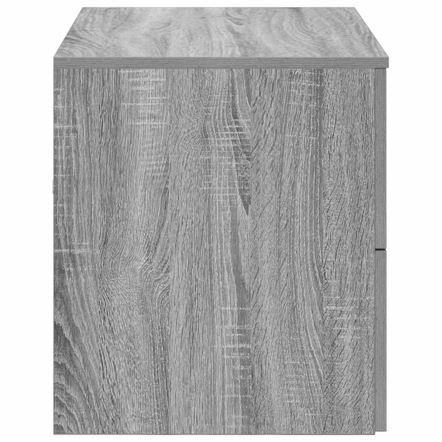 Wall-Mounted Bathroom Cabinet Grey Sonoma 62.5 x 44.5 x 50 cm