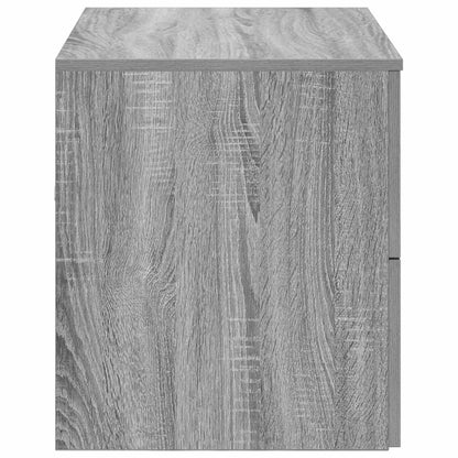 Wall-Mounted Bathroom Cabinet Grey Sonoma 62.5 x 44.5 x 50 cm