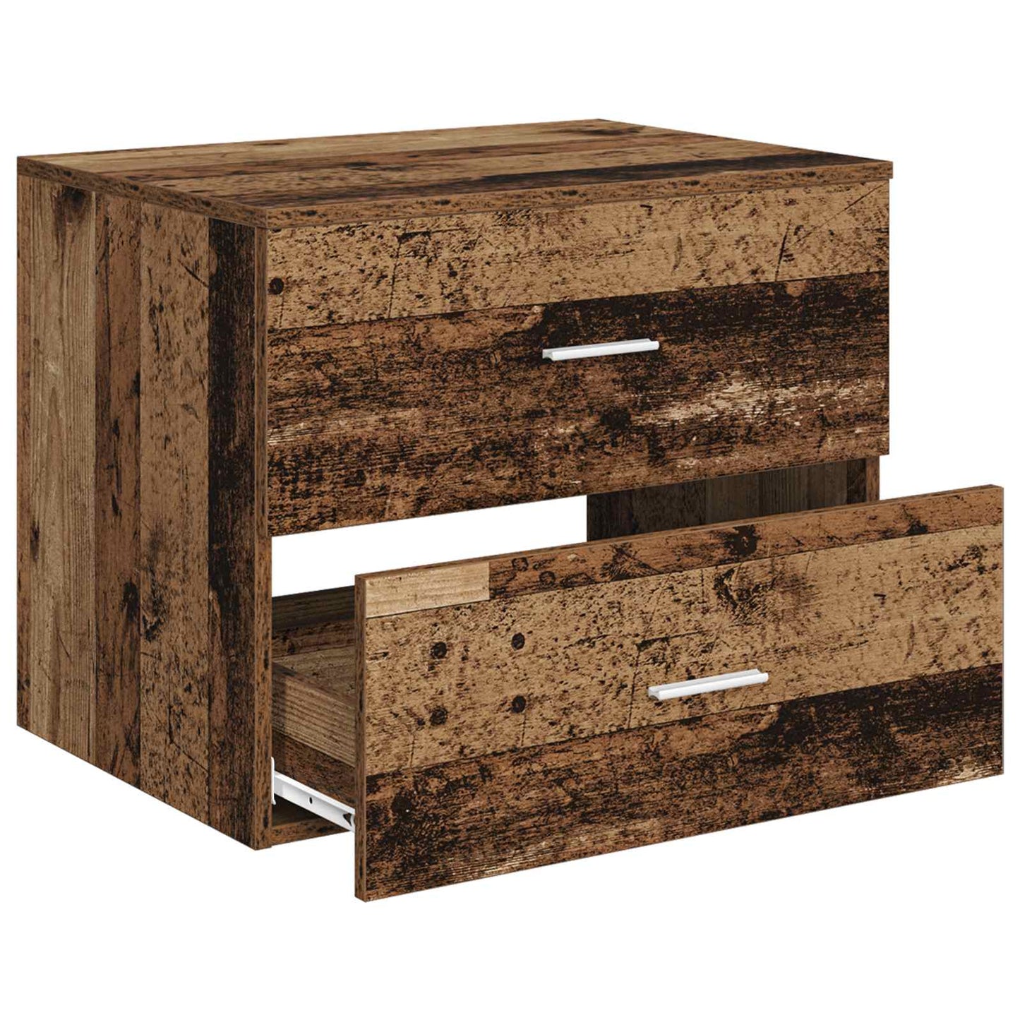Wall-Mounted Bathroom Cabinet Old Wood 62.5 x 44.5 x 50 cm