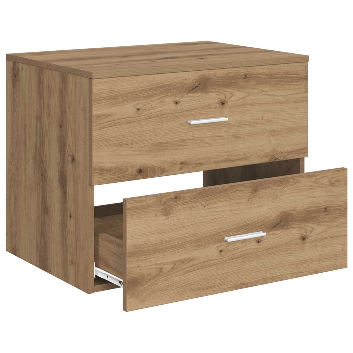 Wall-Mounted Bathroom Cabinet Artisan Oak 62.5 x 44.5 x 50 cm