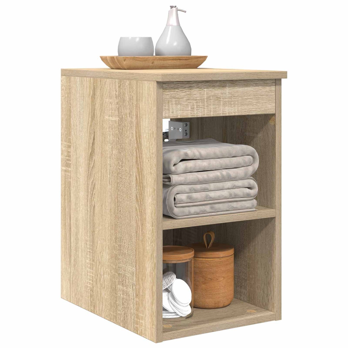 Bathroom Cabinet In-between Sonoma Oak 30 x 35 x 50 cm