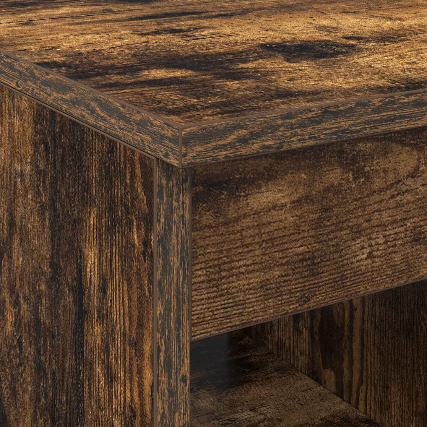 Bathroom Cabinet In-between Smoked Oak 30 x 35 x 50 cm