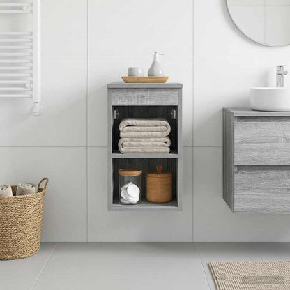 Bathroom Cabinet In-between Grey Sonoma 30 x 41 x 50 cm