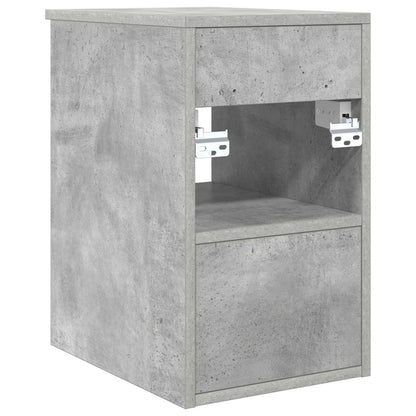 Bathroom Cabinet In-between Concrete Grey 30 x 44.5 x 50 cm