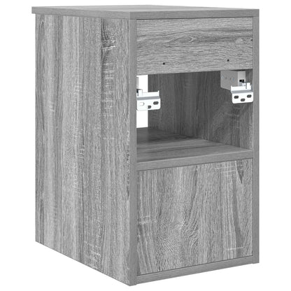 Bathroom Cabinet In-between Grey Sonoma 30 x 44.5 x 50 cm