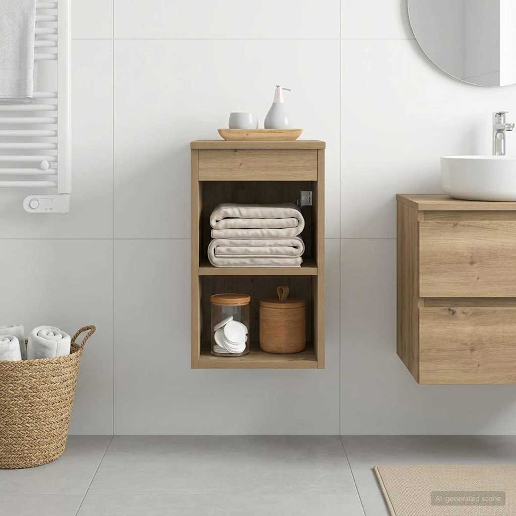 Bathroom Cabinet In-between Artisan Oak 30 x 44.5 x 50 cm