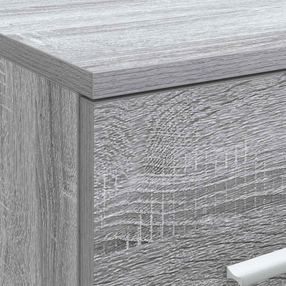 Bathroom Cabinet In-between Grey Sonoma 30 x 35 x 50 cm