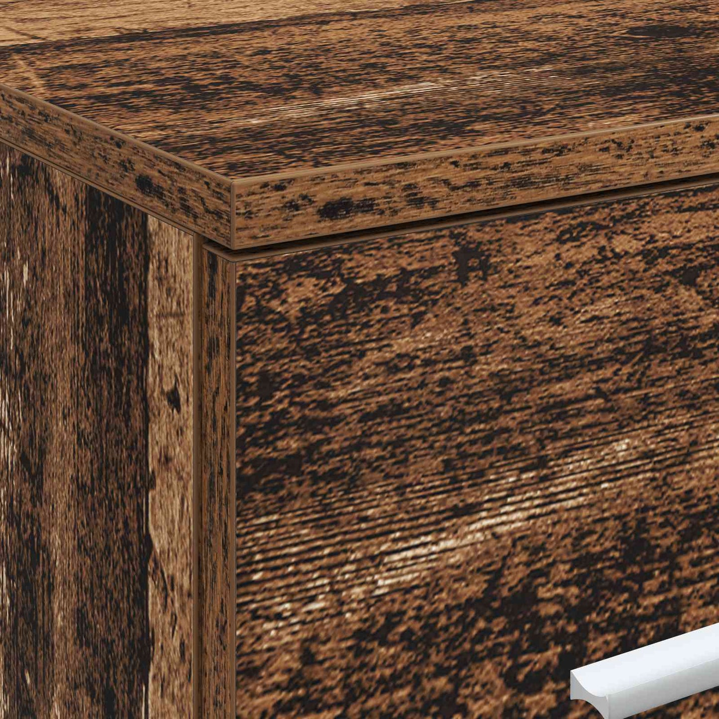 Bathroom Cabinet In-between Old Wood 30 x 35 x 50 cm